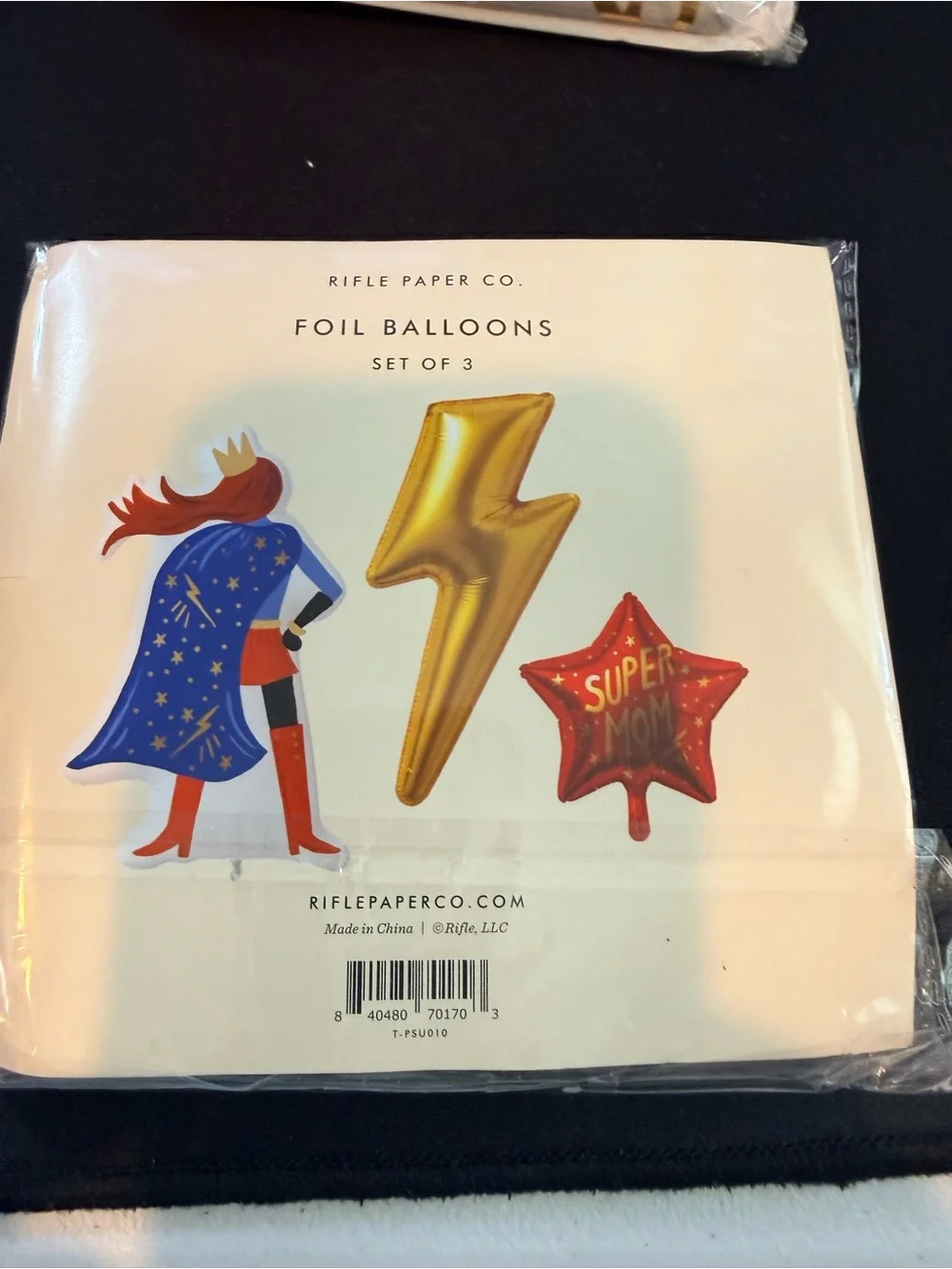 4 packages of Mothers Day Foil Balloon sets with weights